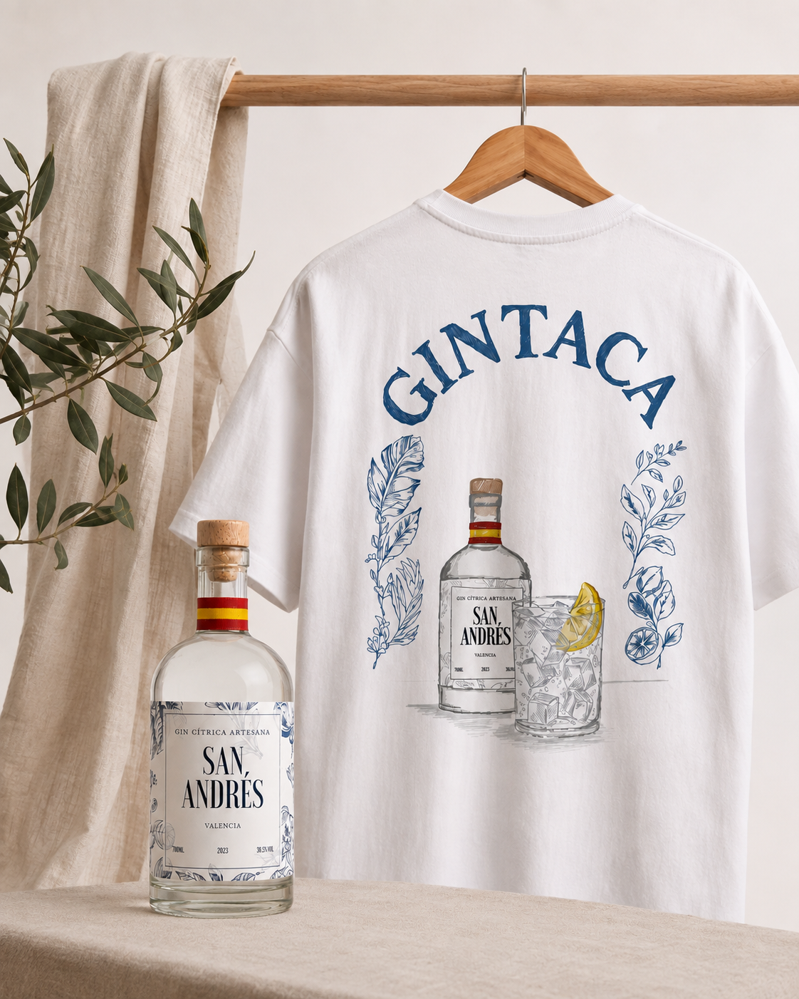 Pack camiseta y botella San Andrés